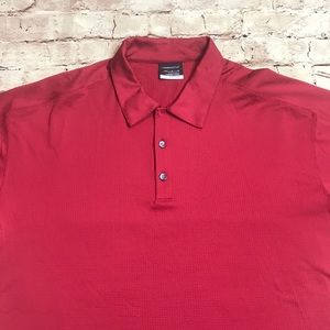 Nike Golf Fit Dry Short Sleeve Textured Shirt